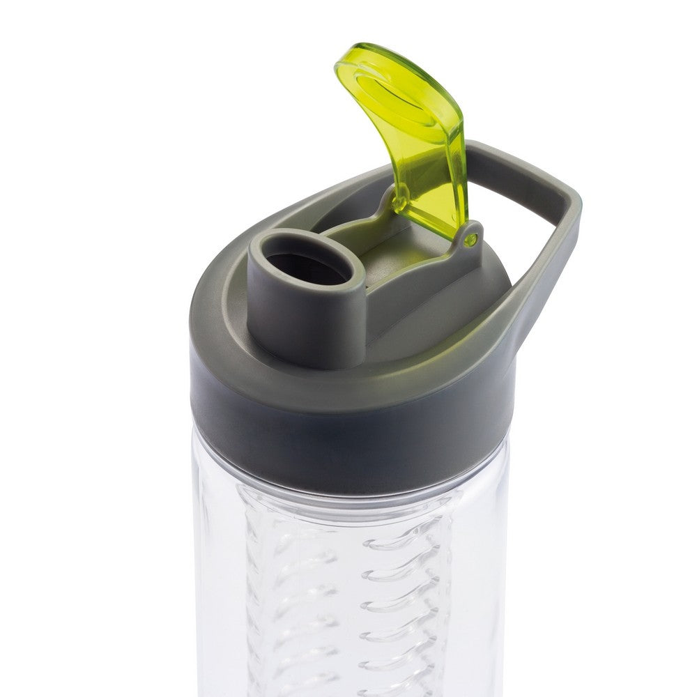Bottle with a container