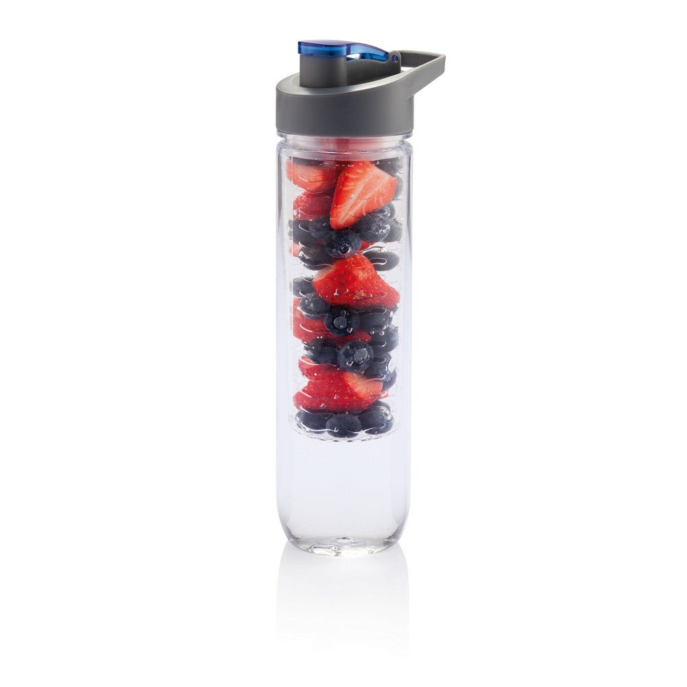Bottle with a container